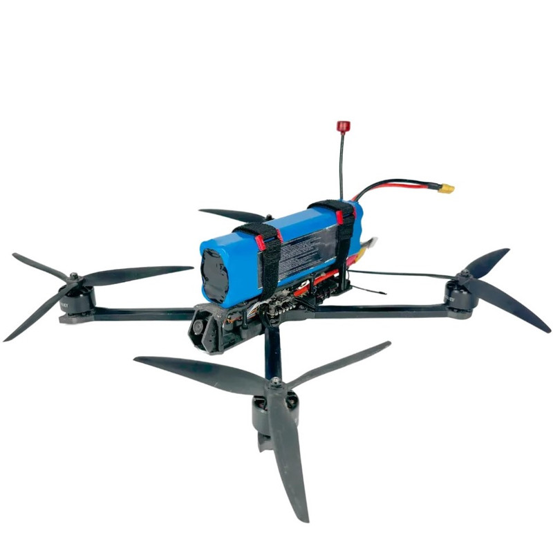 FPV дрон 10 дюймів BPK-10 WYVERN-N (2,5-3W / 5.8 GHz / ELRS / 915 MHz / 8400 mAh / 5 kg) Камікадзе з АКБ і з нічною камерою